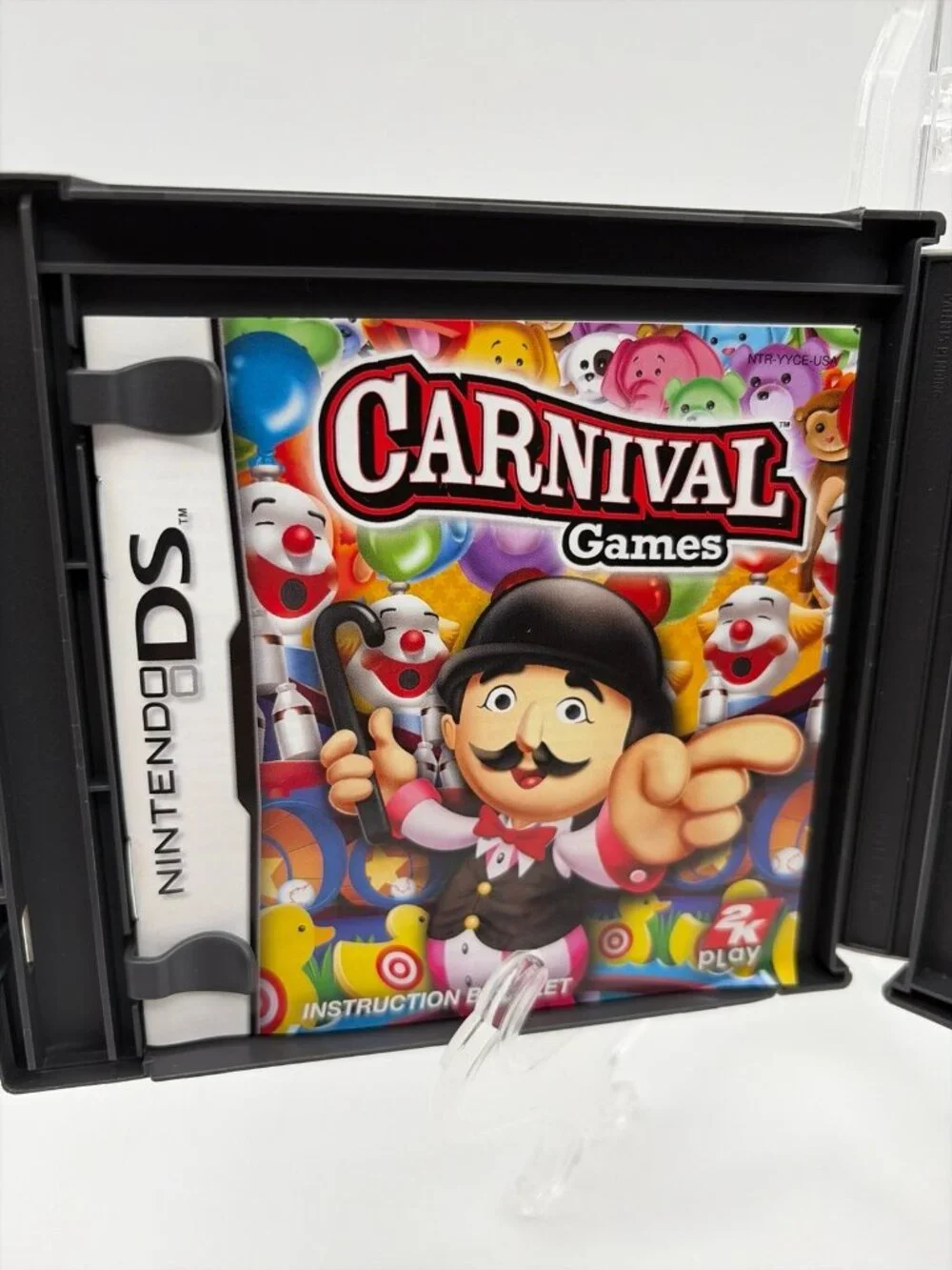 Carnival Games Nintendo DS 2006 Complete Game w/ Case Tested Working